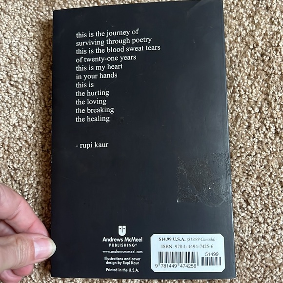 Milk and honey rupi kaur 📖 - Picture 6 of 6